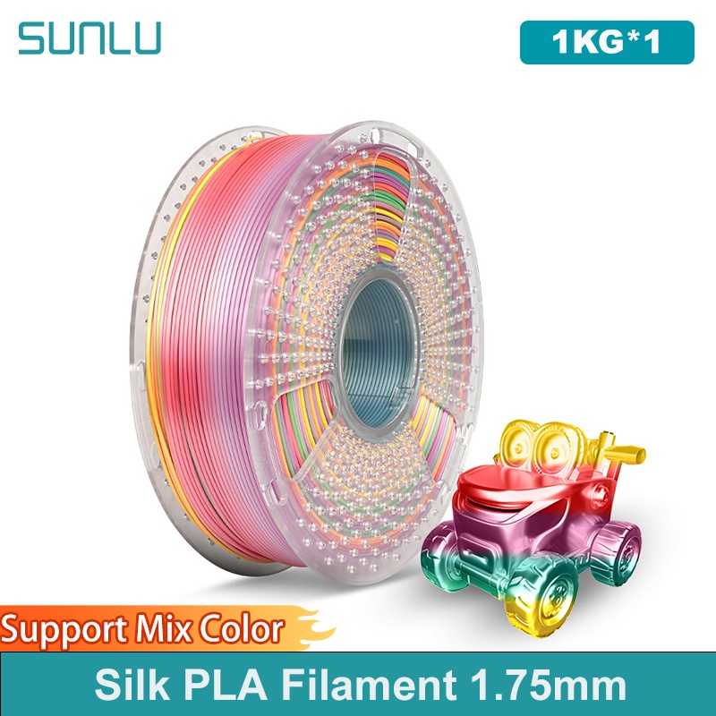3D Printing Nylon - Sunlu-印刷用フィラメント,シルクエフェクトプリンター消耗品,1.75/-0.02mm,1kg