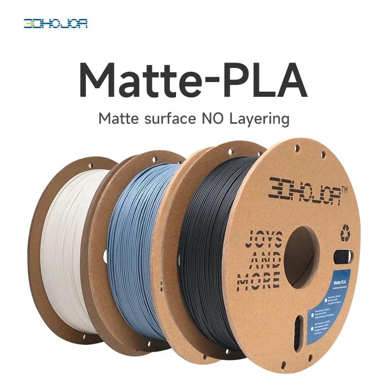 3D Printing Nylon - 3dhojor pla-フィラメント3Dプリンター,1kg,1.75mm,マット仕上げ,マルチカラー,アップグレード