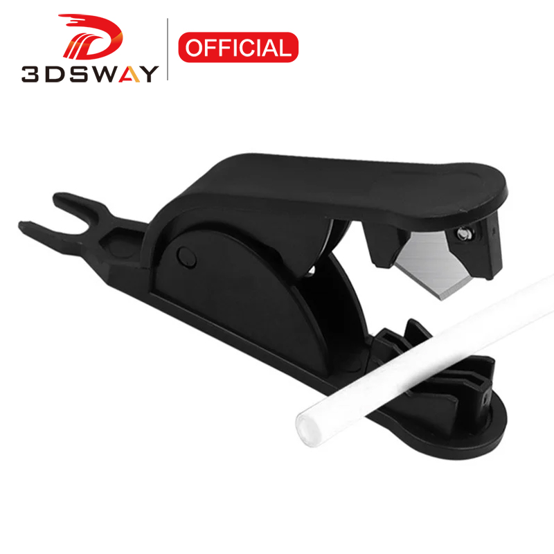 3D Printing Nylon - 3DSWAY 3Dプリンター部品 PTFEチューブカッター ミニポータブルパイプカッター ブレード チューブ