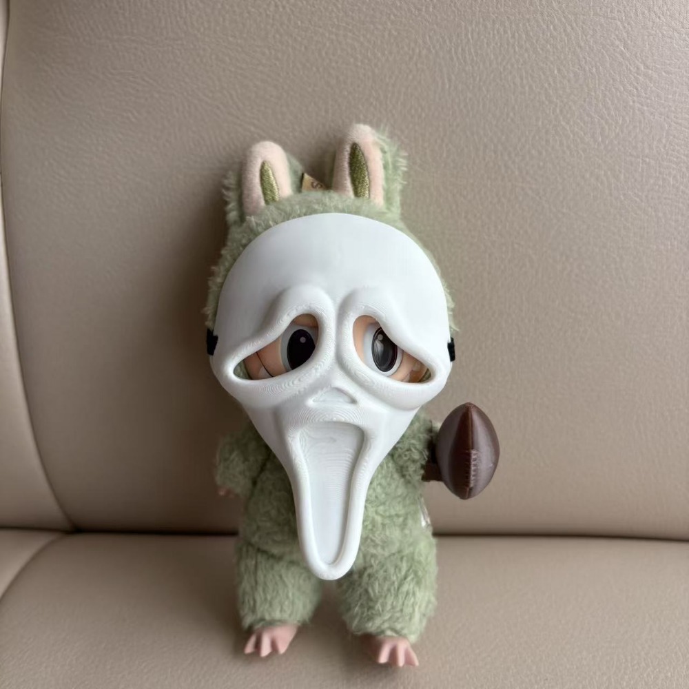 3D Printing Labubu - 17CMラブバスドール服 衣装 ハロウィンコスチューム 3Dプリント ゴーストドレスアップ ドールアクセサリー