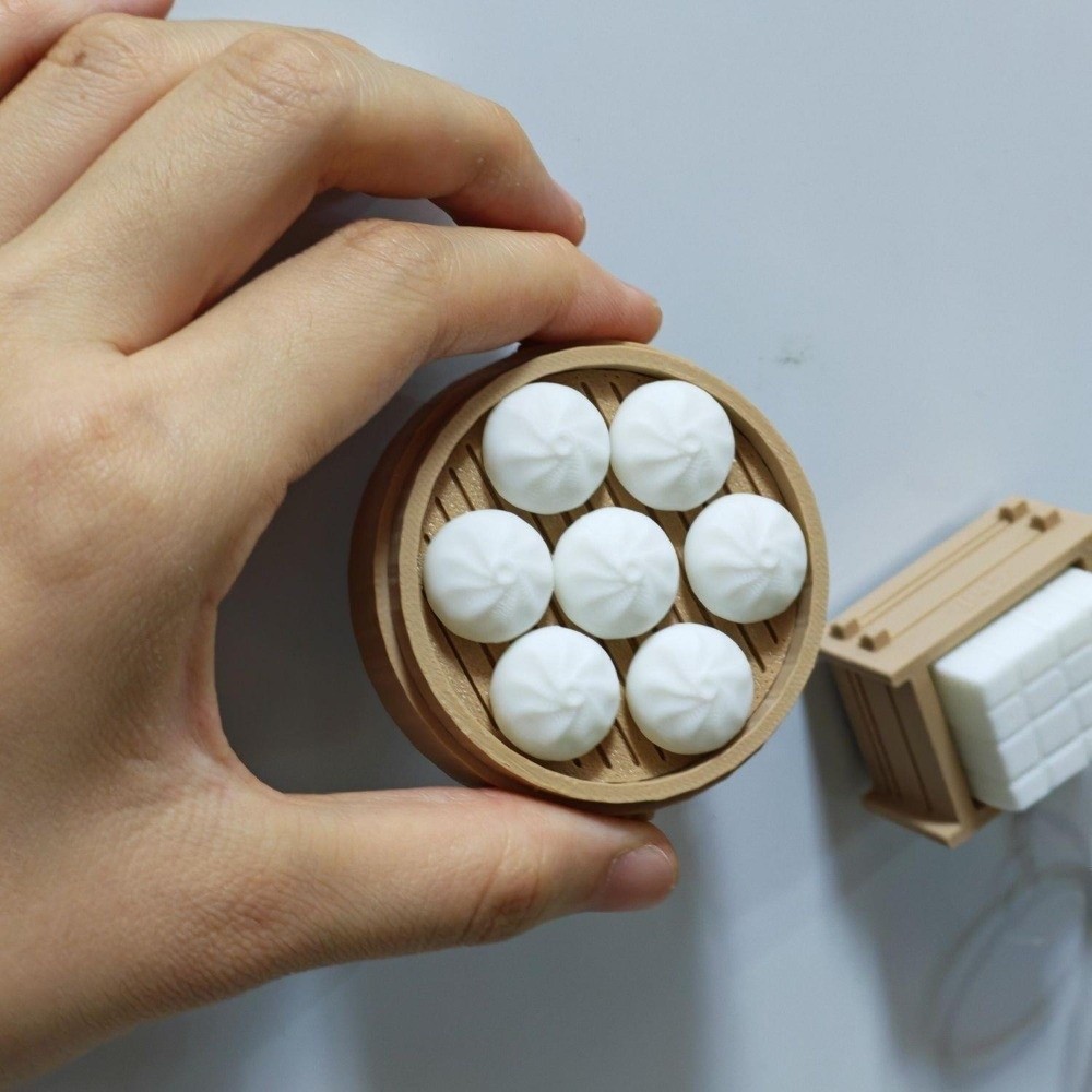 3Dプリント餃子冷蔵庫マグネットリアルな風変わりなミニチュア - 3D Printing Labubu のレビューと価格