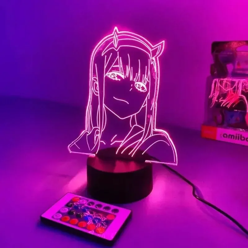 LEDナイトライト,3Dアクションフィギュア,色が変わるおも - 3D Printing Figure のレビューと価格