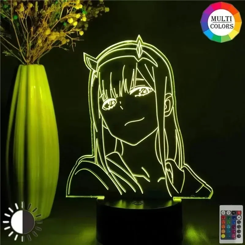 LEDナイトライト,3Dアクションフィギュア,色が変わるおも - 3D Printing Figure のレビューと価格