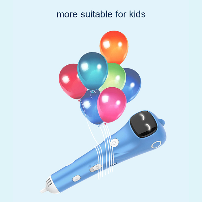 子供用DIY落書き描画ペン 3Dペン デジタルスクリーン 火 - 3D Printing Industry のレビューと価格