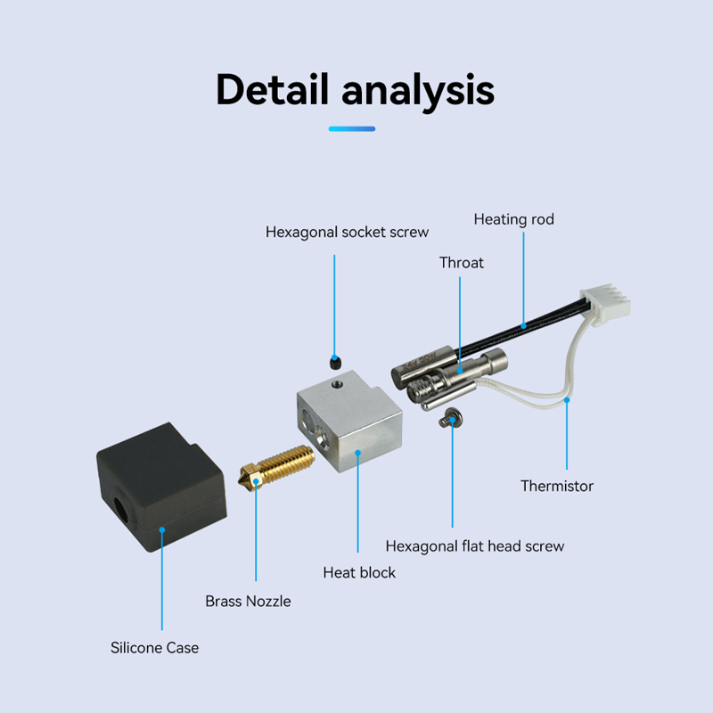 Anycubic Kobra S1 ホットエンド Kobra - 3D Printer Hotend Kit のレビューと価格