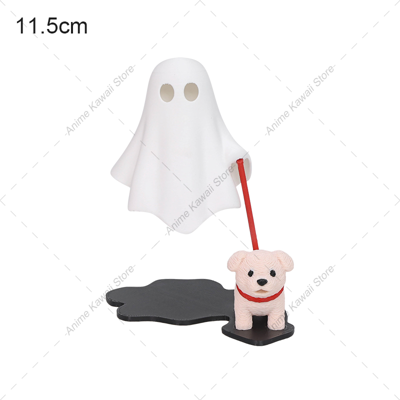 3D プリントされた犬の置物付きゴーストフィギュアかわいい漫 - 3D Printing Ghosting のレビューと価格