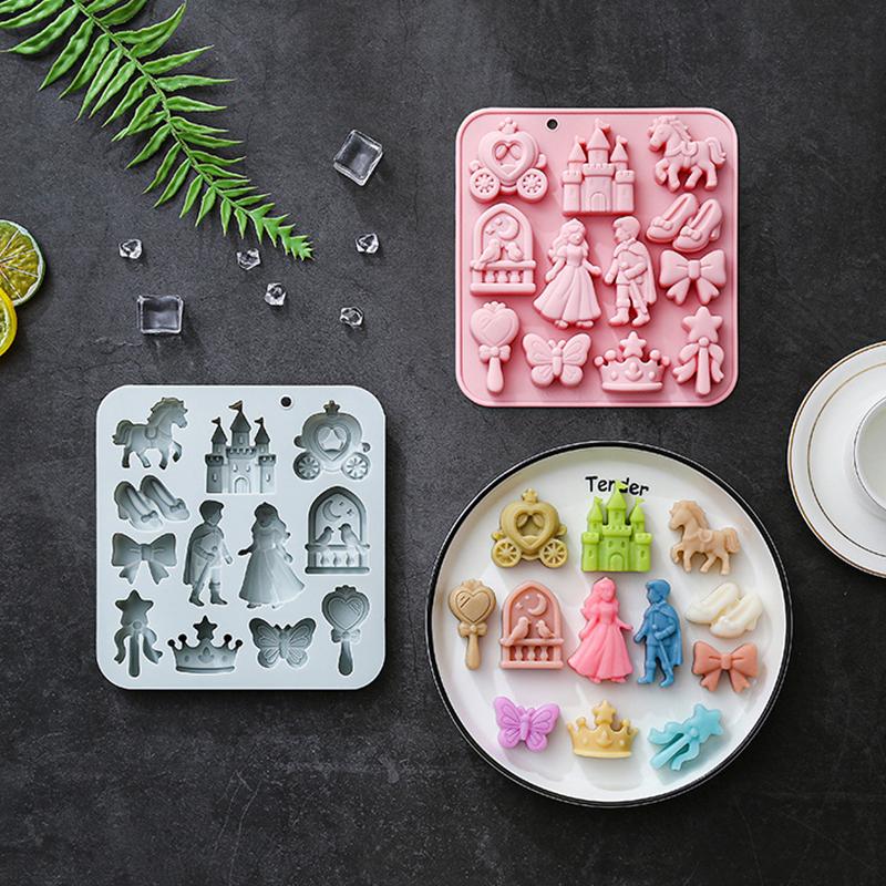 🌸 12個取りプリンス・プリンセスシリコンモールド3Dリボン - 3D Printing Model Free のレビューと価格