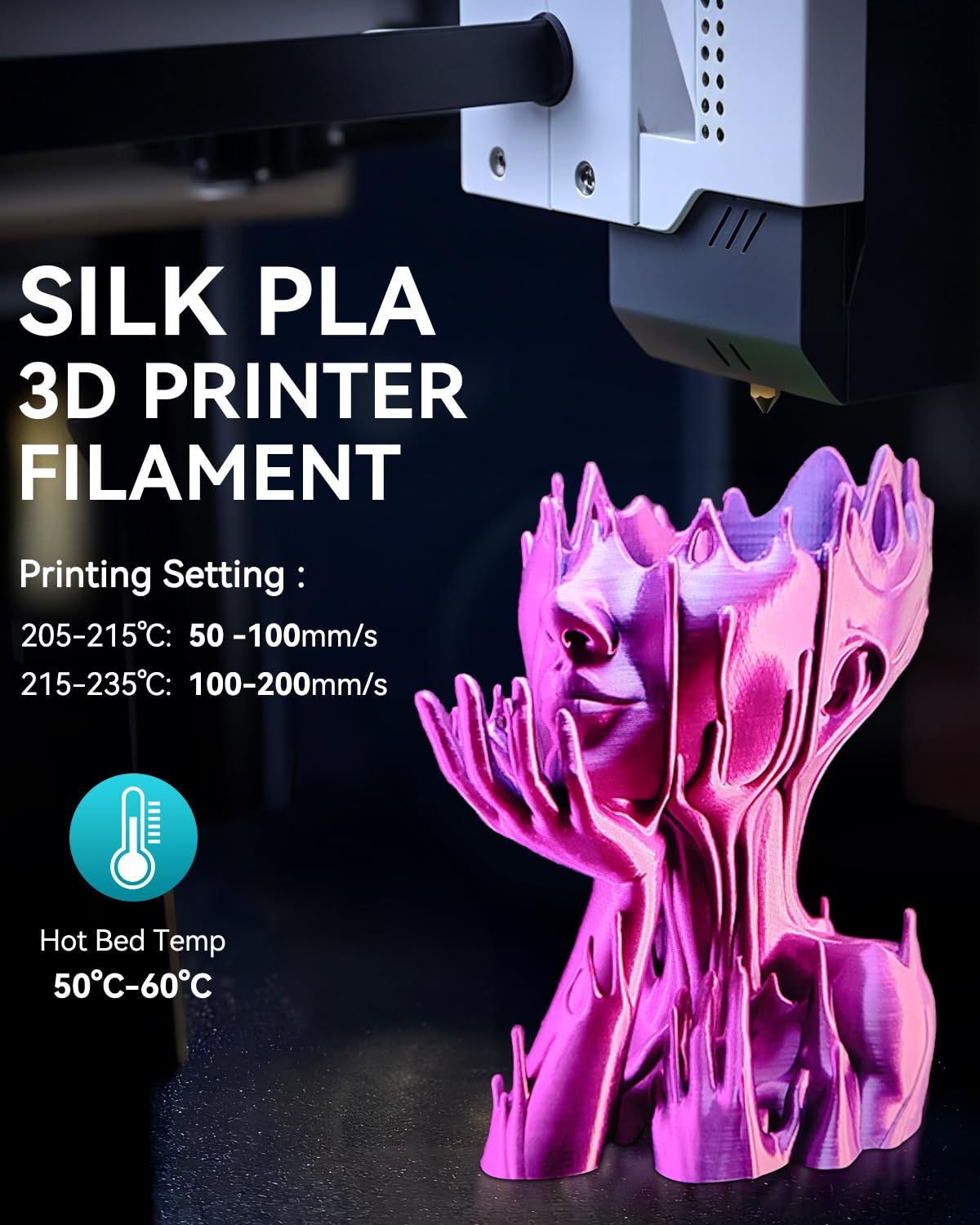 Sunlu-印刷用フィラメント,シルクエフェクトプリンター消 - 3D Printing Nylon のレビューと価格
