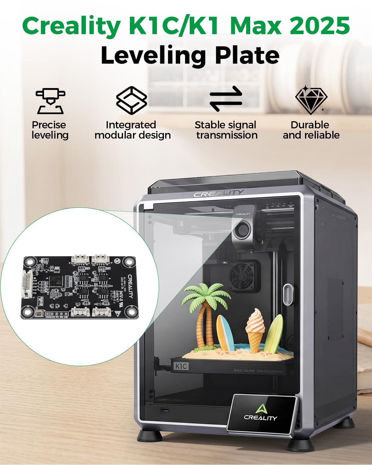 Creality公式 K1C/K1 Max 2025 レベリ - 3D Printing Output のレビューと価格
