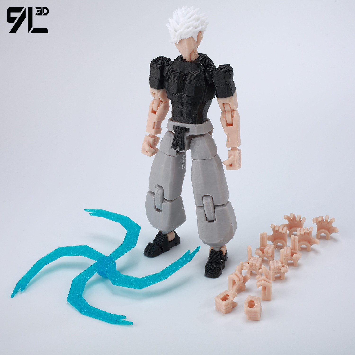 9L3D Lucky13 Dummy13 フォームアクション - 3D Printing Figure のレビューと価格