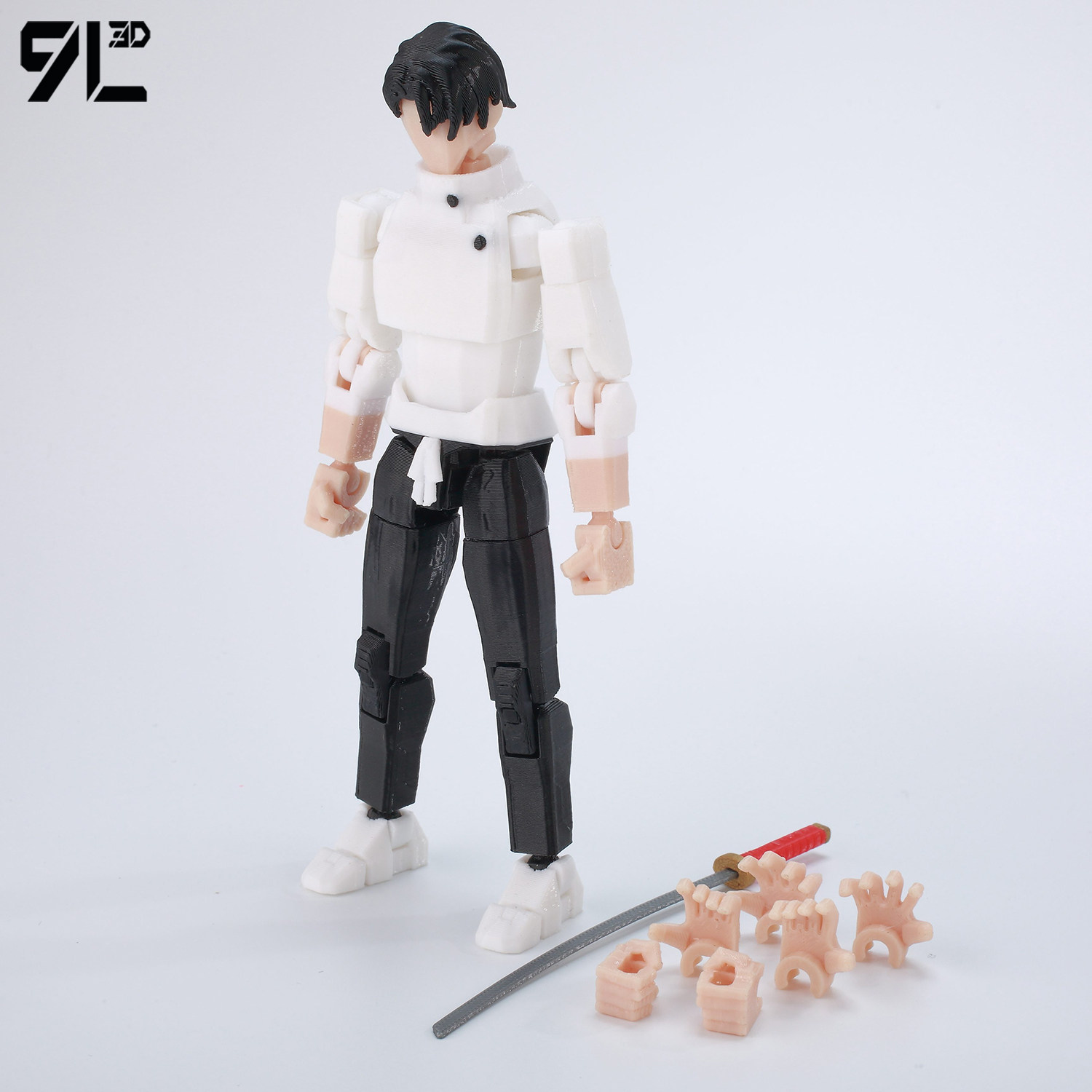 9L3D Lucky13 Dummy13 フォームアクション - 3D Printing Figure のレビューと価格
