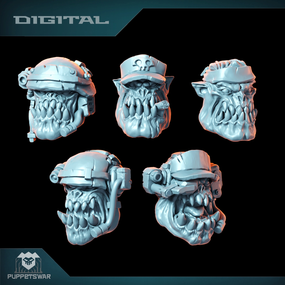 Orc Ultimate Badasses Squad、グリ - 3D Printing Figure のレビューと価格