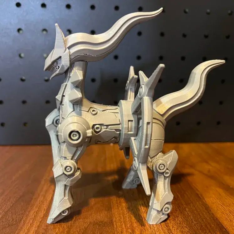 ポケモン 3D プリントされた機械式アルセウス クラフト メ - 3D Printing Model Free のレビューと価格