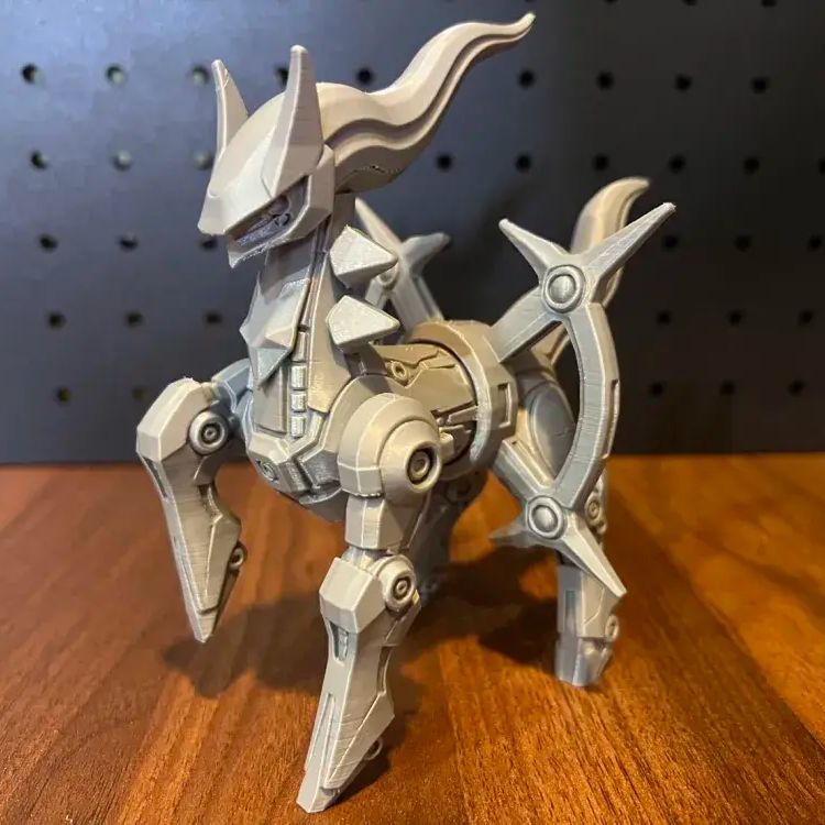 ポケモン 3D プリントされた機械式アルセウス クラフト メ - 3D Printing Model Free のレビューと価格