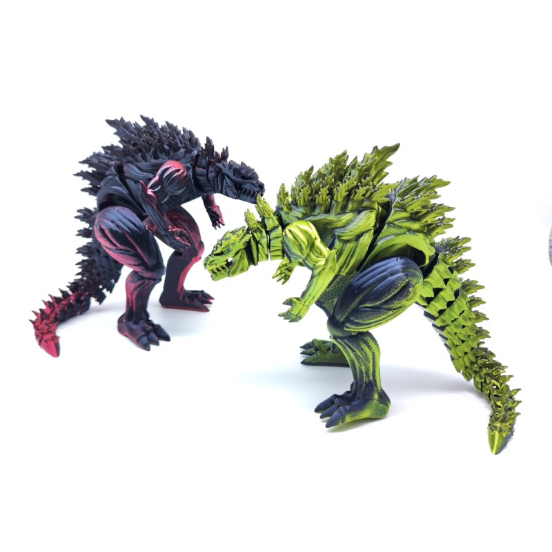 3D 印刷筋肉恐竜アクションフィギュアミニおもちゃモンスター - 3D Printing Figure のレビューと価格