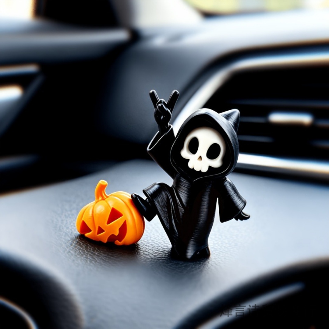 猫耳死神ハロウィン置物 3D プリントゴーストカボチャ飾りデ - 3D Printing Ghosting のレビューと価格