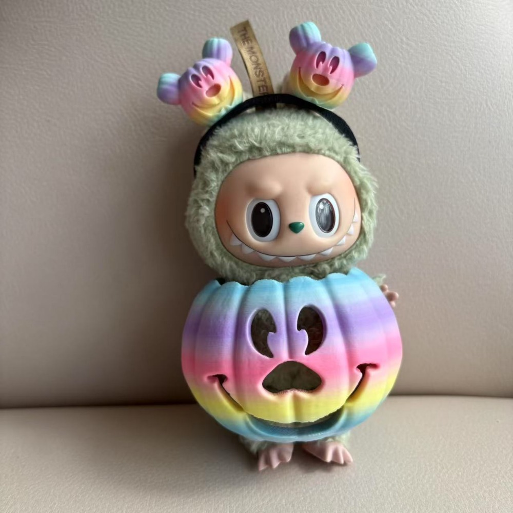 17CMラビュバスドール服ハロウィンパンプキンドレスアップ3 - 3D Printing Labubu のレビューと価格