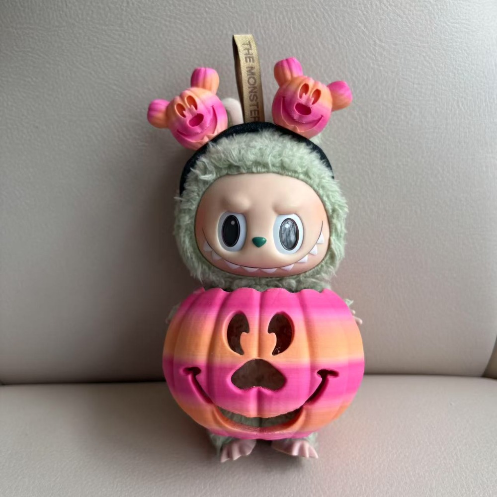 17CMラビュバスドール服ハロウィンパンプキンドレスアップ3 - 3D Printing Labubu のレビューと価格