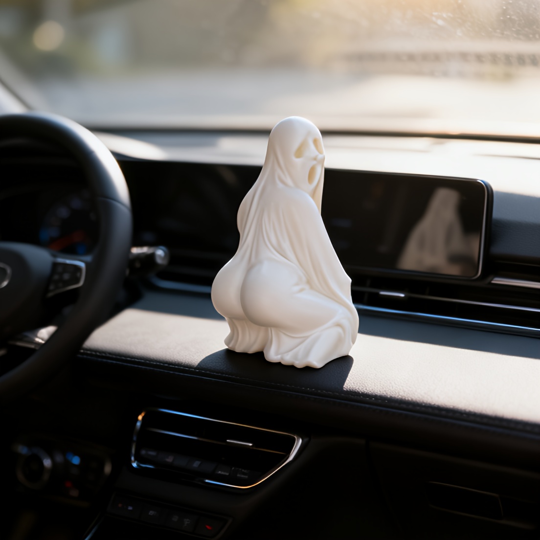 2個 - 3Dプリントされた6.2cm/2.4インチの面白い - 3D Printing Ghosting のレビューと価格