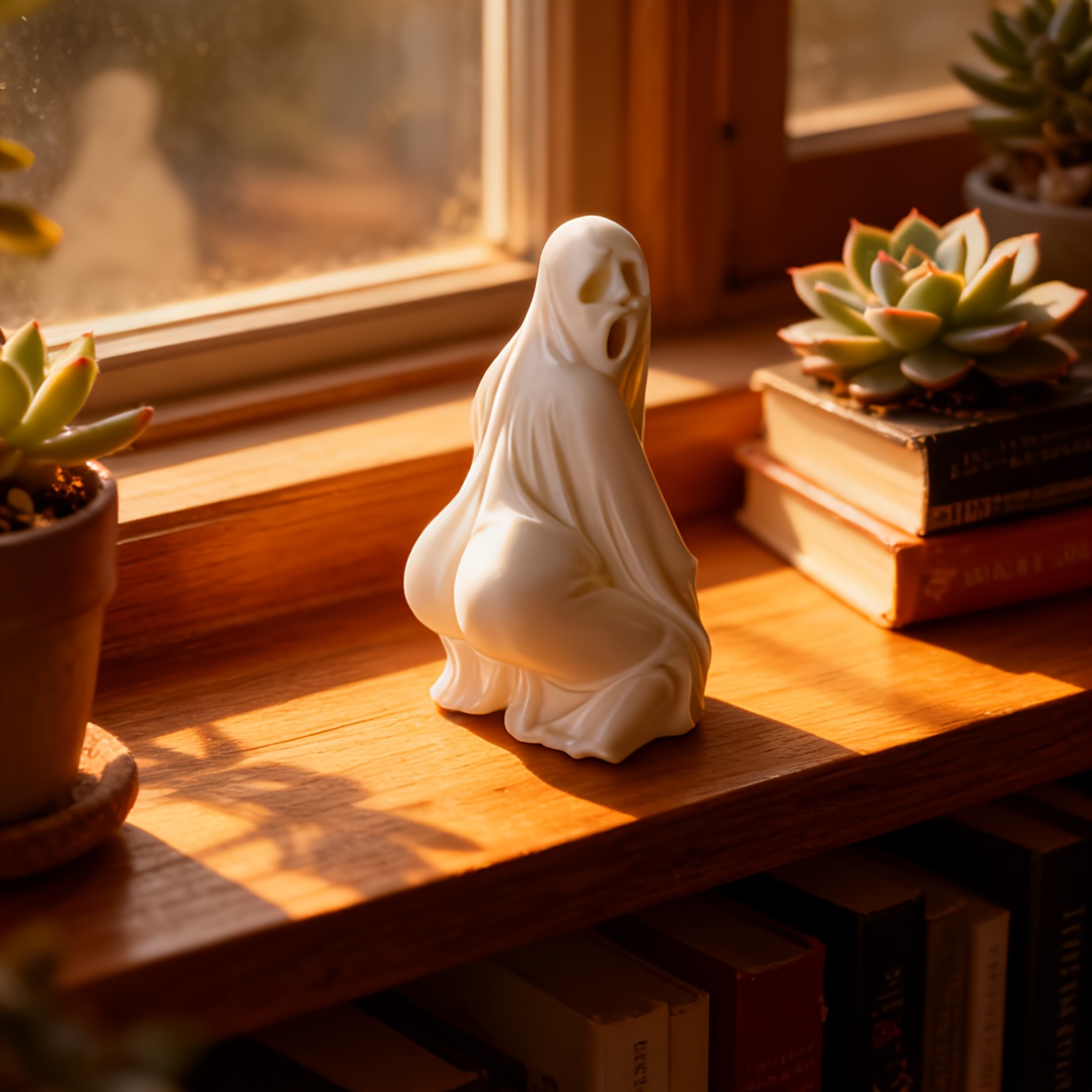 2個 - 3Dプリントされた6.2cm/2.4インチの面白い - 3D Printing Ghosting のレビューと価格