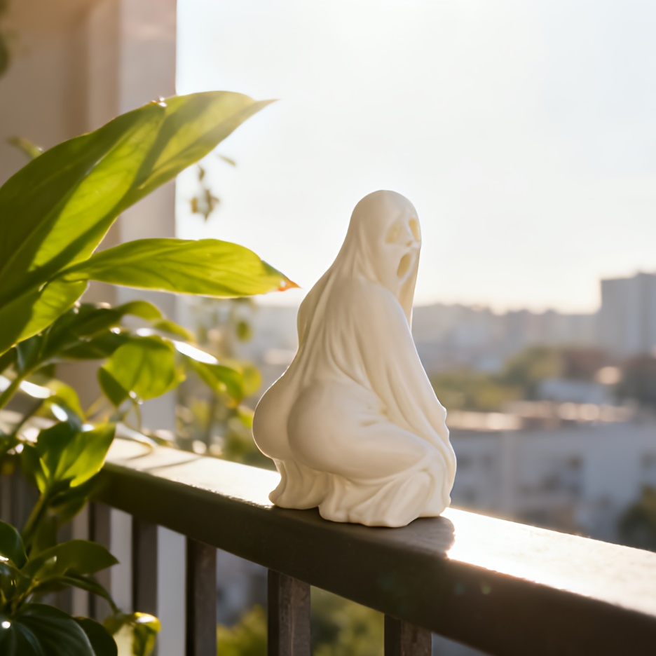 2個 - 3Dプリントされた6.2cm/2.4インチの面白い - 3D Printing Ghosting のレビューと価格