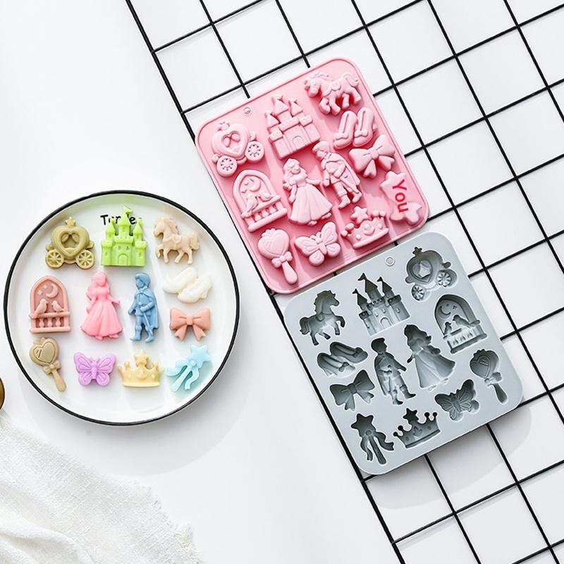 HOT!12個取りプリンス・プリンセスシリコンモールド3Dリ - 3D Printing Model Free のレビューと価格