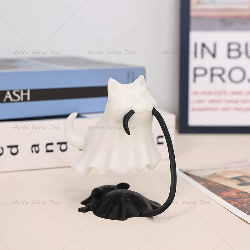 3Dプリントの幽霊猫の置物、光る幽霊犬のホリデースタチュー、 - 3D Printing Ghosting のレビューと価格