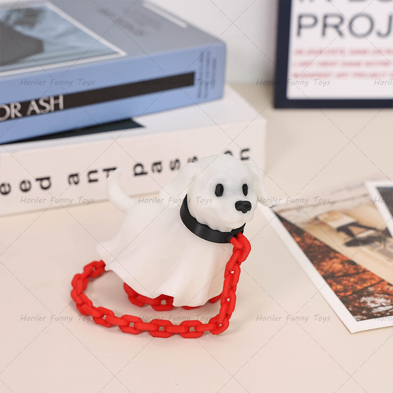 3Dプリントの幽霊猫の置物、光る幽霊犬のホリデースタチュー、 - 3D Printing Ghosting のレビューと価格