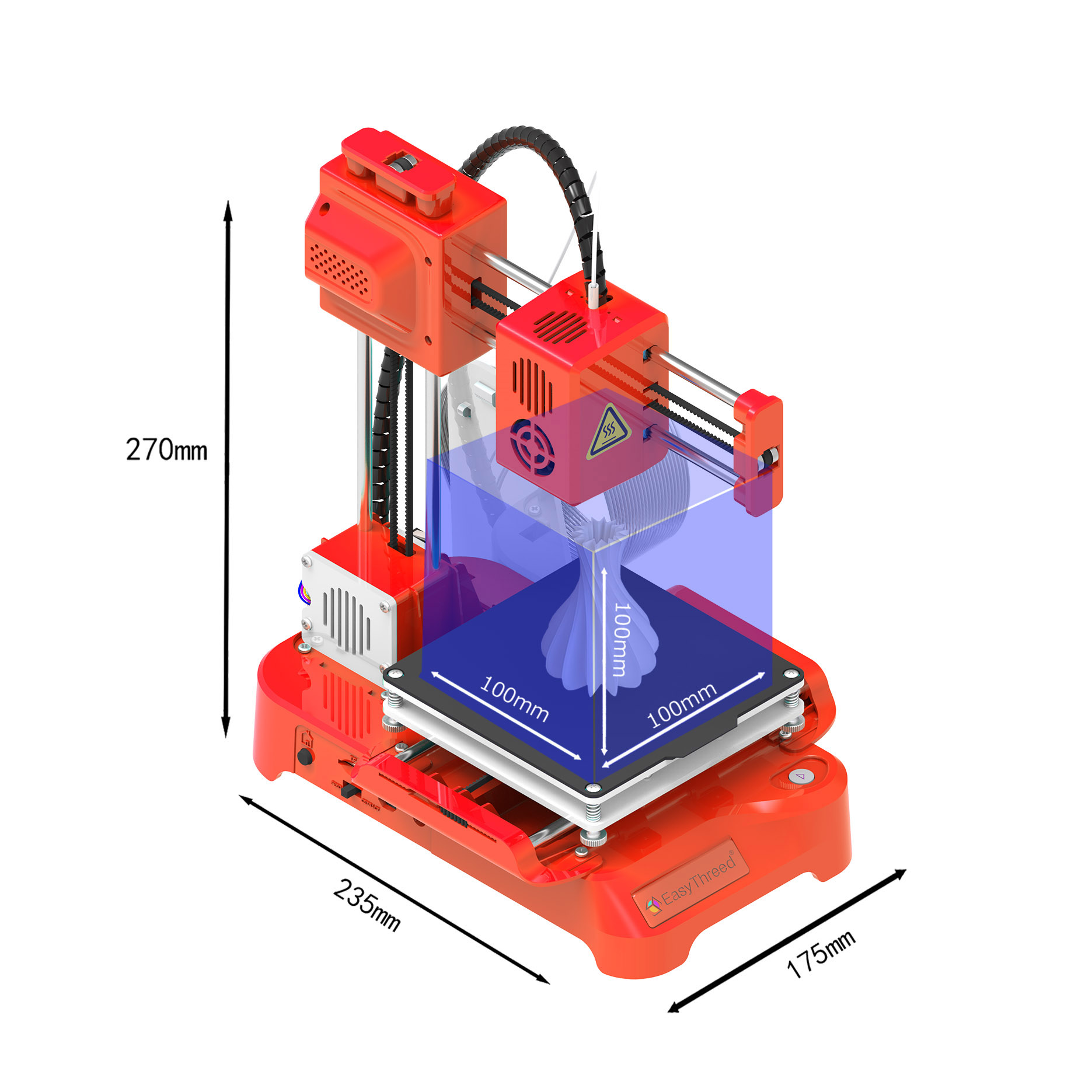 Easythreed 3D プリンタ K9 使いやすいワンク - 3D Printing Output のレビューと価格
