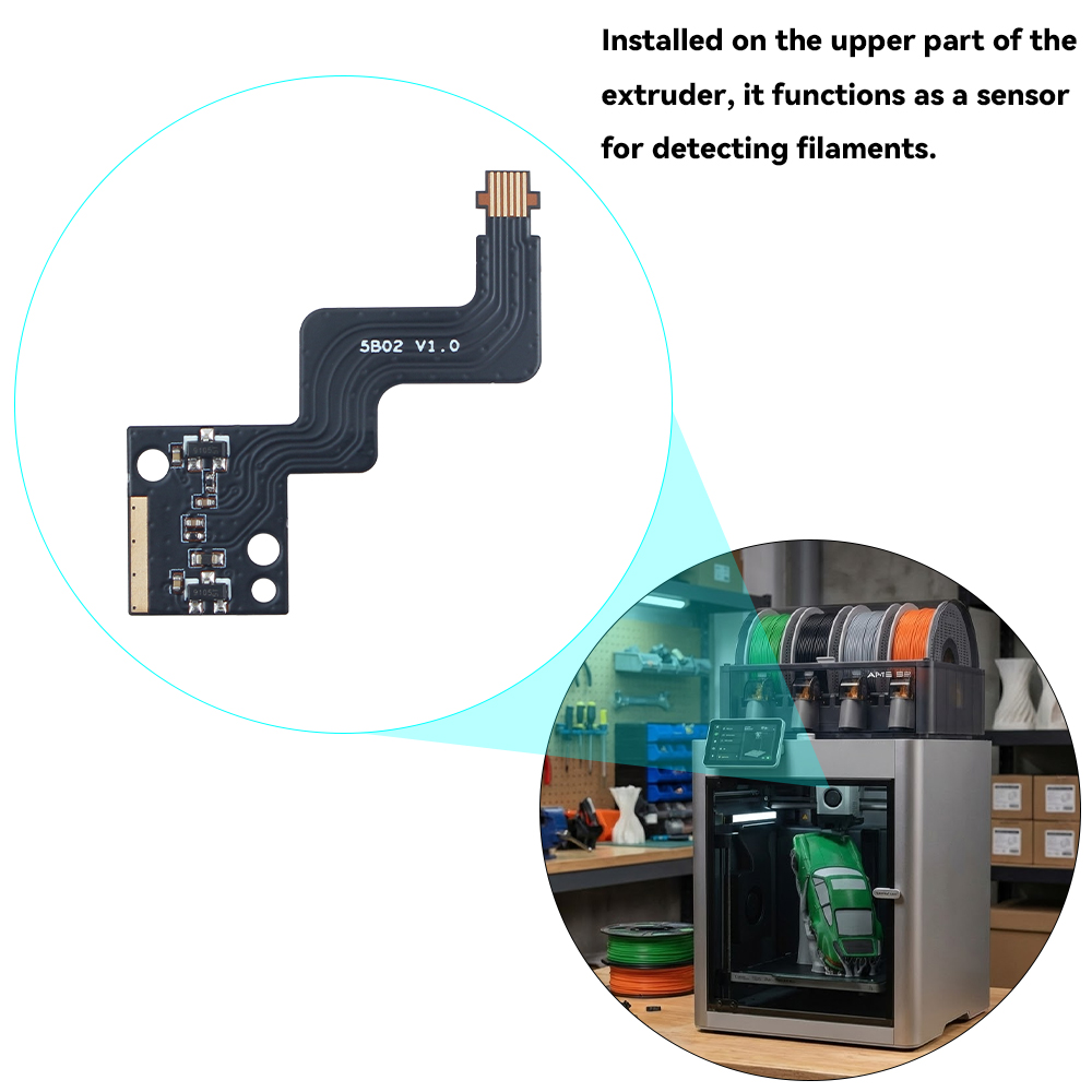 Bambu Lab P2S エクストルーダーフィラメントセン - 3D Printing Industry のレビューと価格